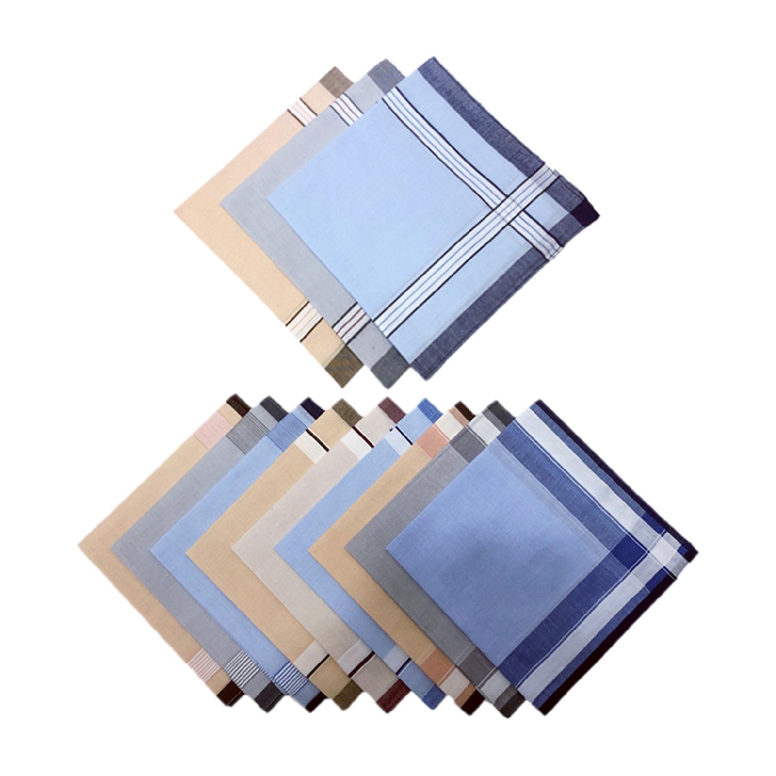 ผ้าเช็ดหน้าสำหรับใส่ในกระเป๋าส - Handkerchief Cotton Men บทวิจารณ์และราคา