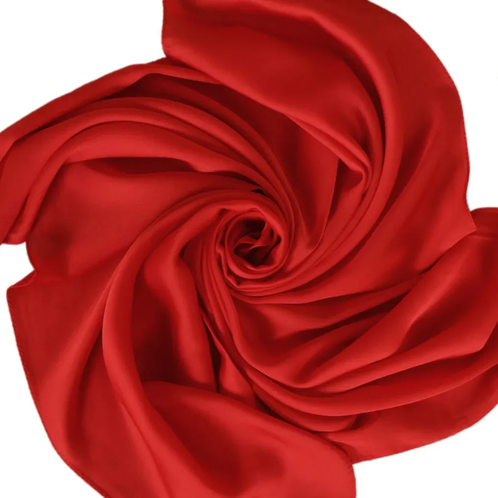 ผ้าพันคอซาตินสำหรับผู้หญิง ขนา - Ascot Neck Scarf บทวิจารณ์และราคา