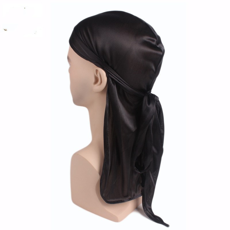 Breathable Men's Silky Satin ถ - Bandana Doo Rag บทวิจารณ์และราคา