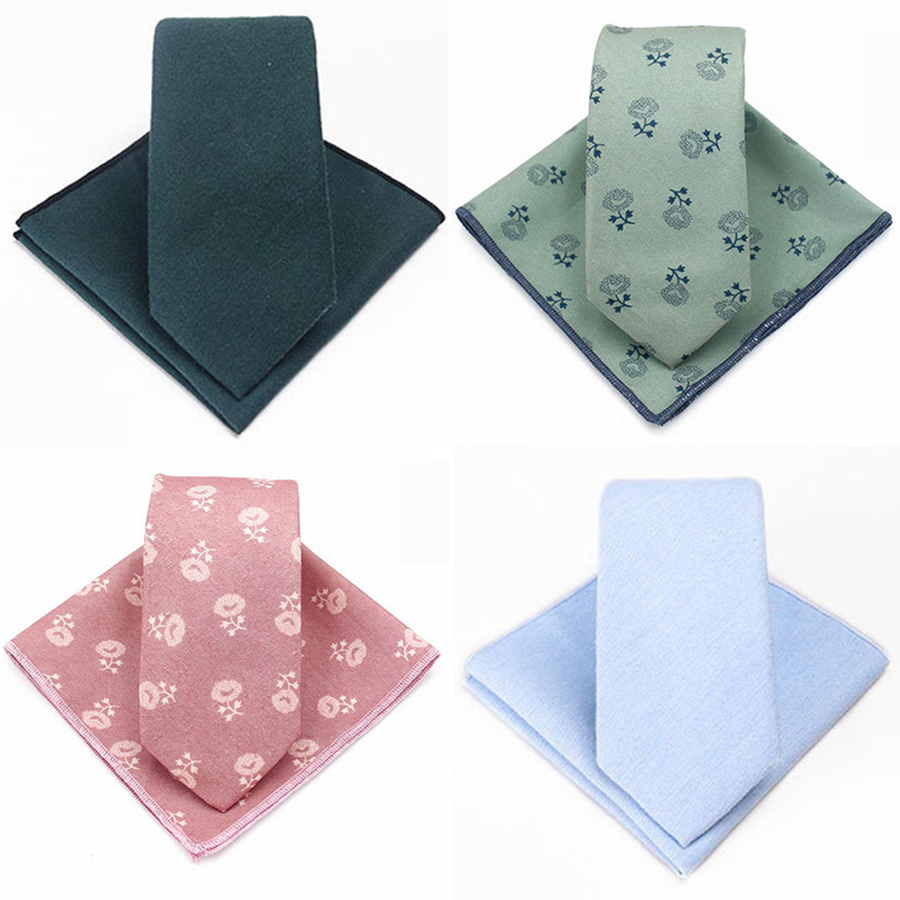 GUSLESON แฟชั่นผ้าฝ้าย 6 ซม.ชุ - Handkerchief Cotton Men บทวิจารณ์และราคา