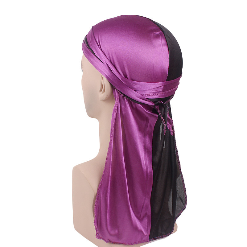 ใหม่ Silky Durag Long Tail Hea - Bandana Doo Rag บทวิจารณ์และราคา